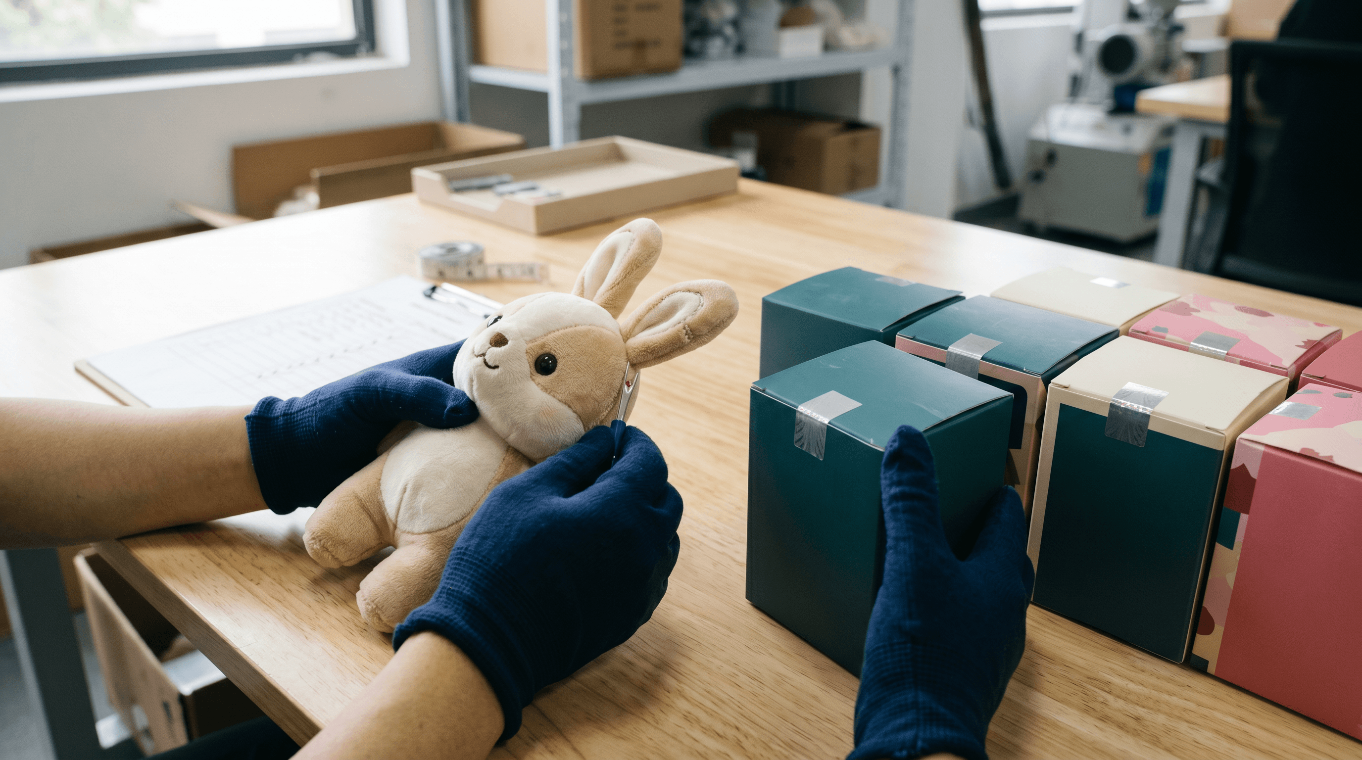 Grumpipi Plush Blind Box Packaging And Quality Checks