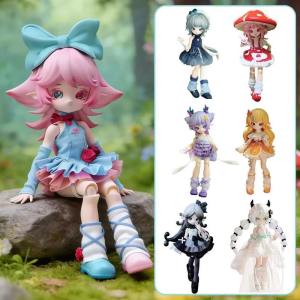 Série “Mushroom Mycelium Naming” 1/12 – Caixa Surpresa BJD