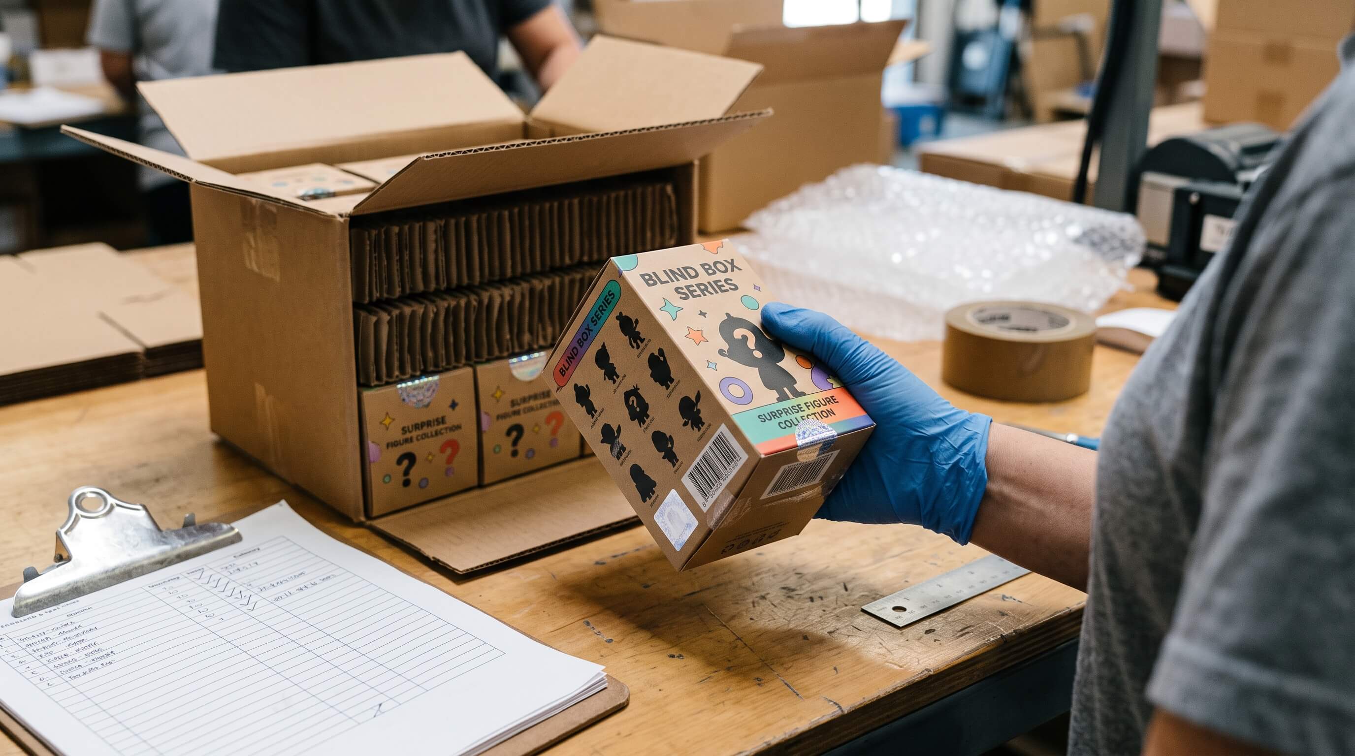 Blind Box Packaging Checks For The Kimmon Twinkle Twins Series