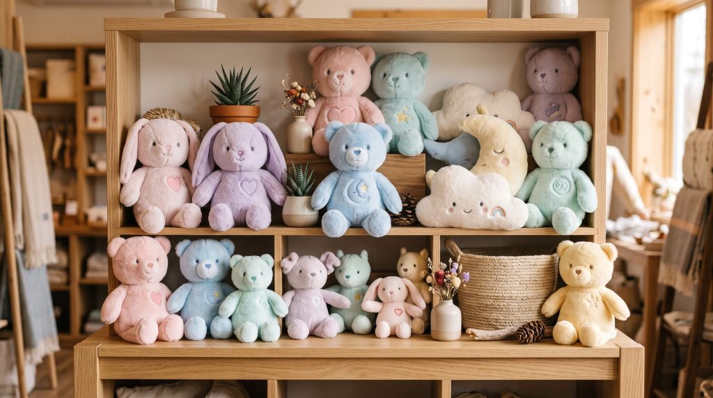 Kimmon Regain Myself Series Retail Display For Healing Plush Buyers