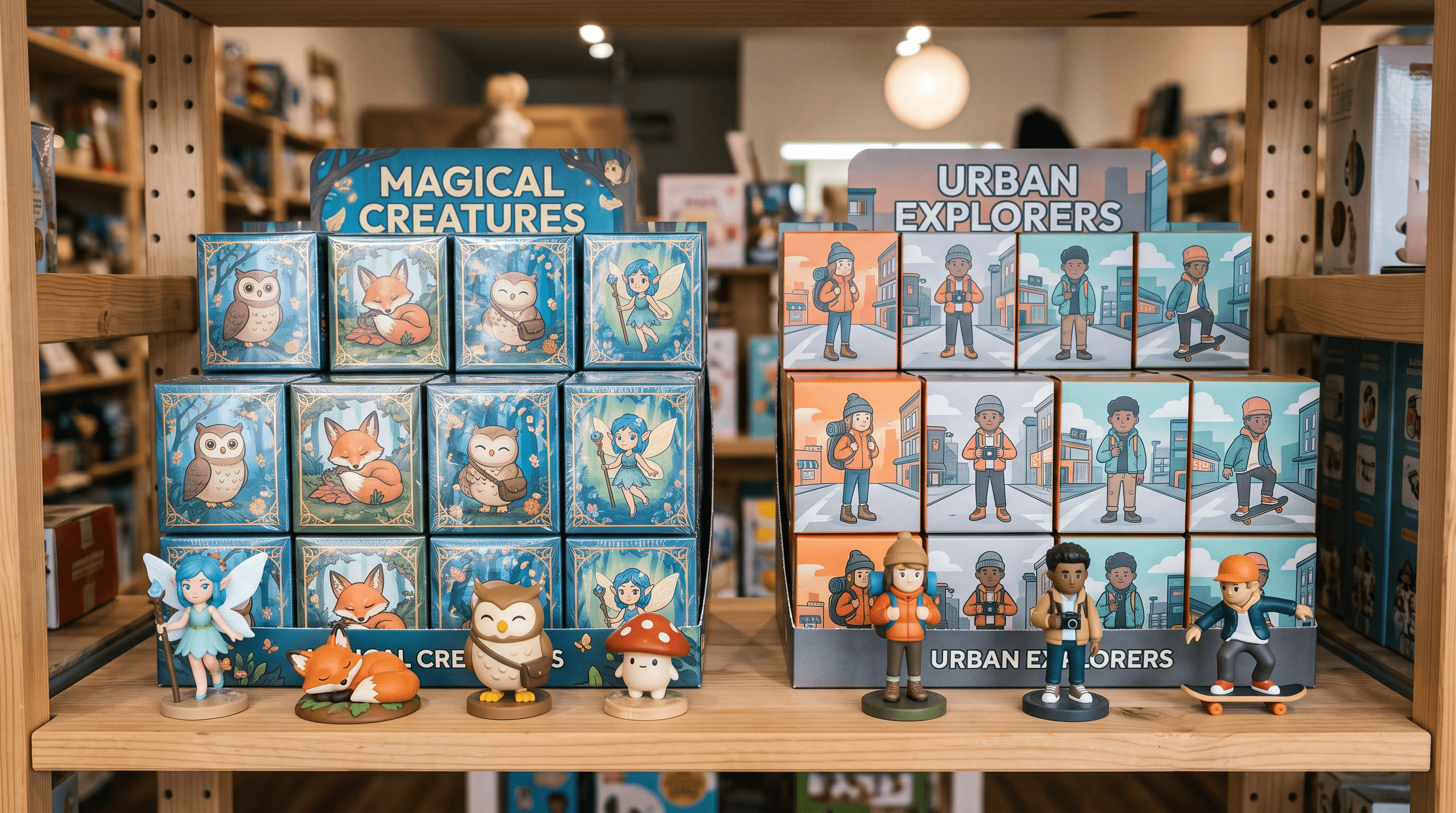Labubu Blind Box Shelf Comparison For Have A Seat And Big Into Energy