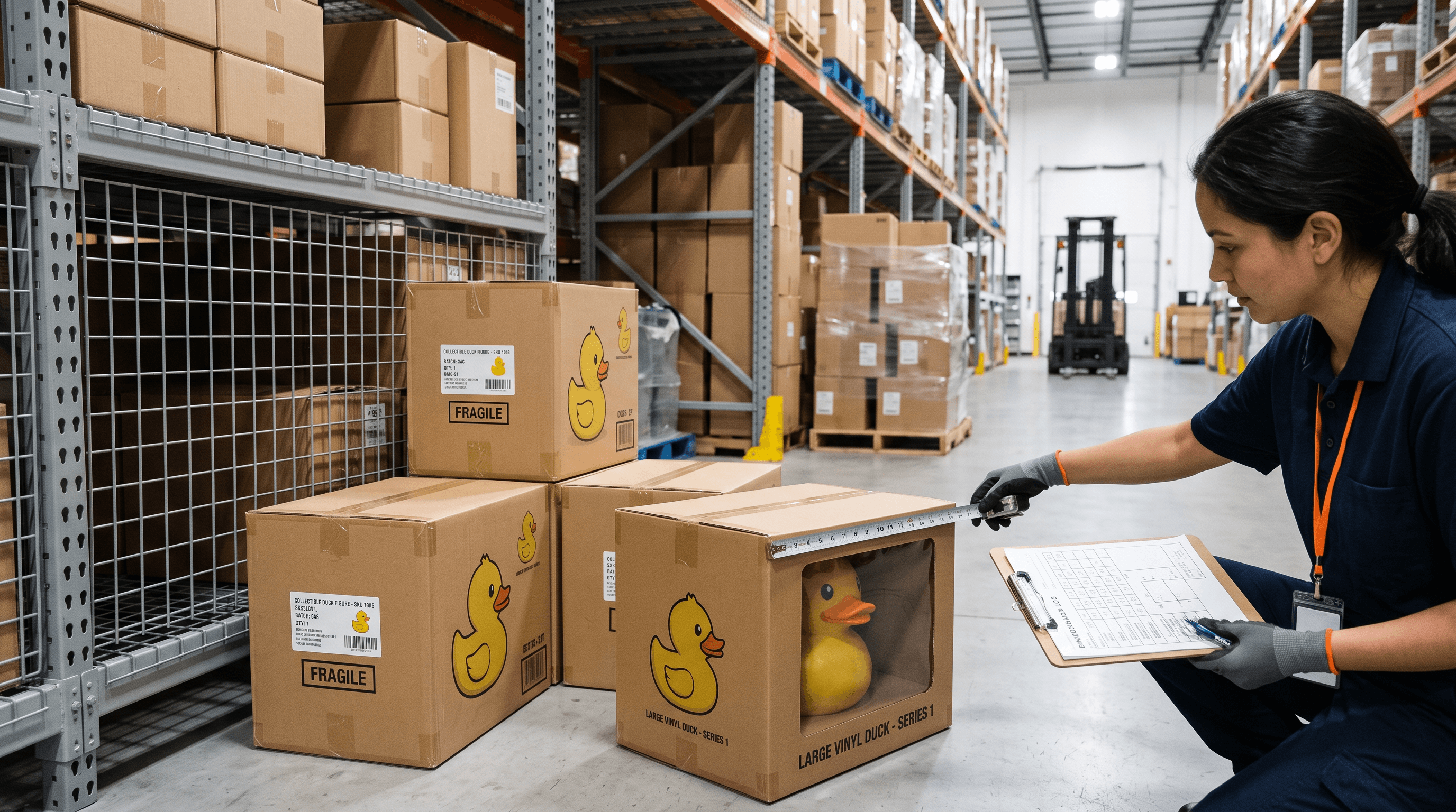 Max Upsetduck Figure Carton And Order Quantity Planning