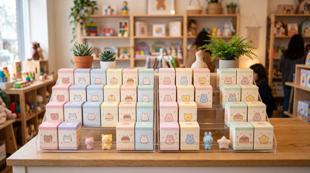 Nanci Baby Blind Box Retail Display Planning