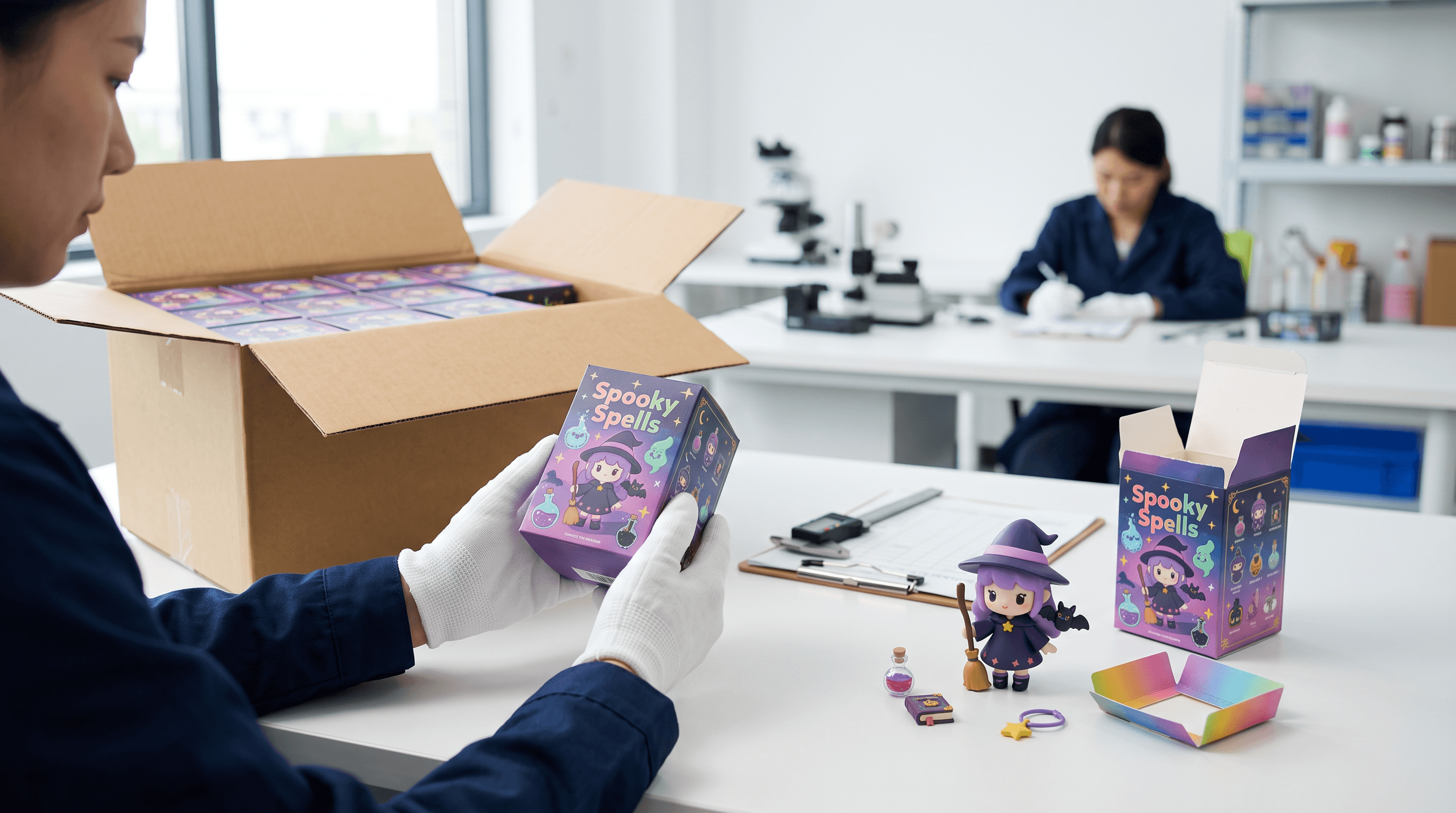 Packaging And Quality Inspection For Ninita Blind Boxes