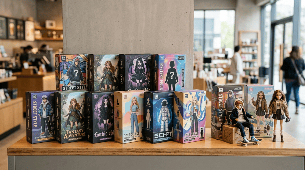 New 1/12 Bjd Blind Boxes Arranged For Retail Evaluation
