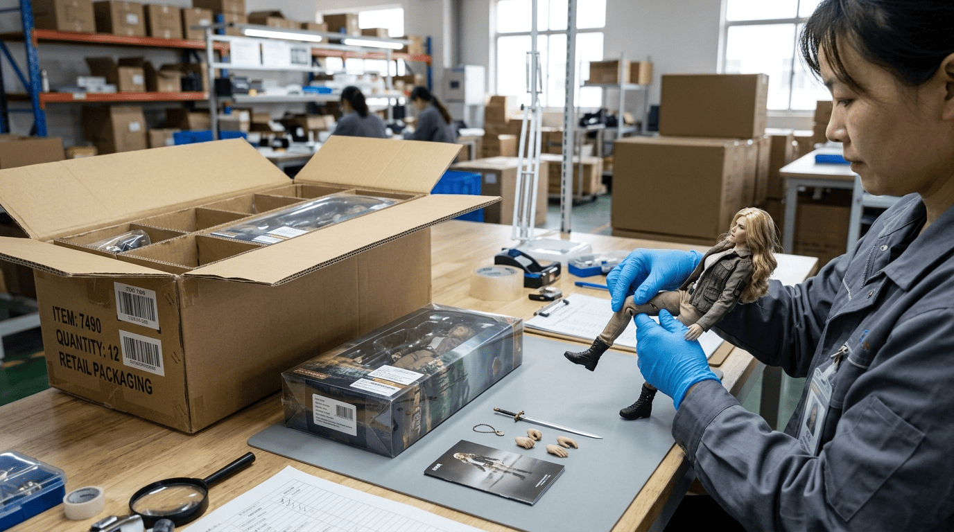 Packaging And Quality Check For Wholesale 1/6 Bjd Blind Boxes