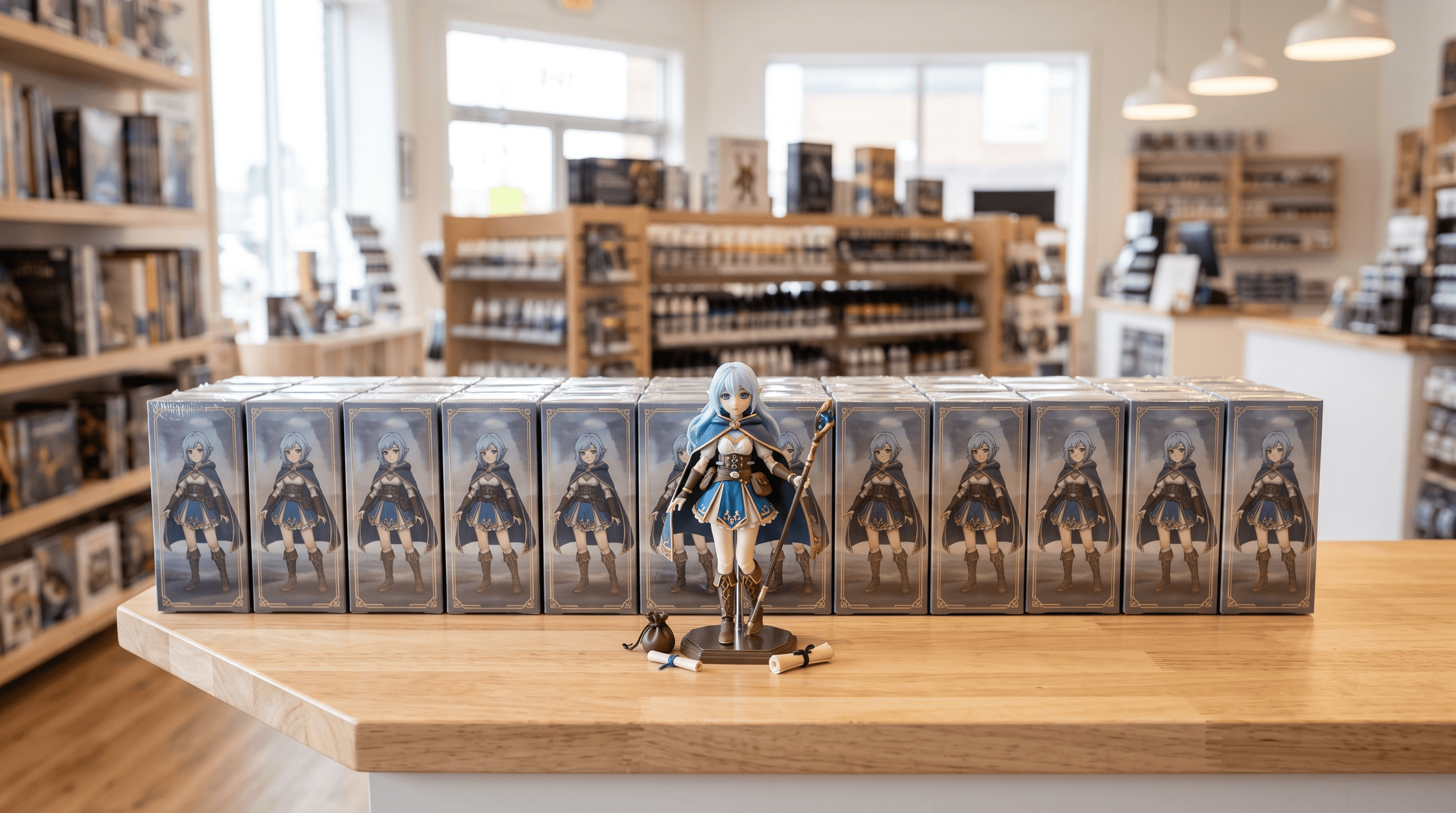 Retail Display Planning For 1/8 Scale Bjd Blind Boxes