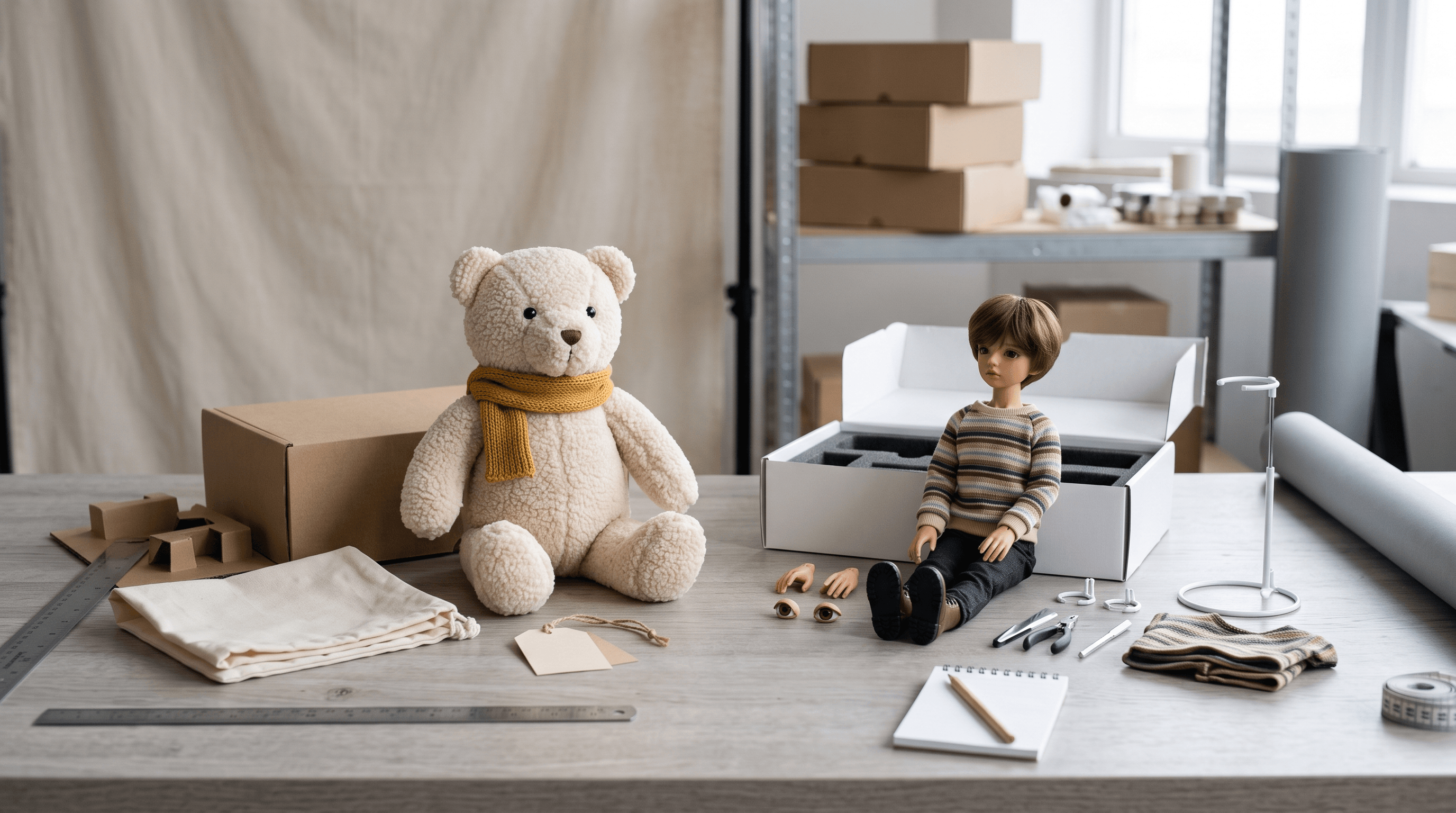 Specification Comparison Between Plush And Bjd Blind Boxes