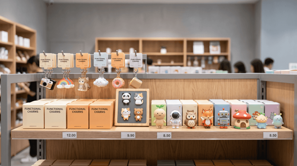 Balanced Blind Box Assortment Of Functional Collectibles And Display Figures