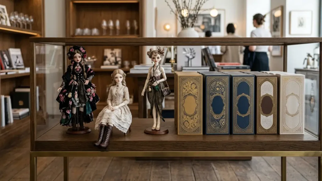 Bonnie Bjd Blind Box Retail Display With 1/6 Scale Collectible Dolls
