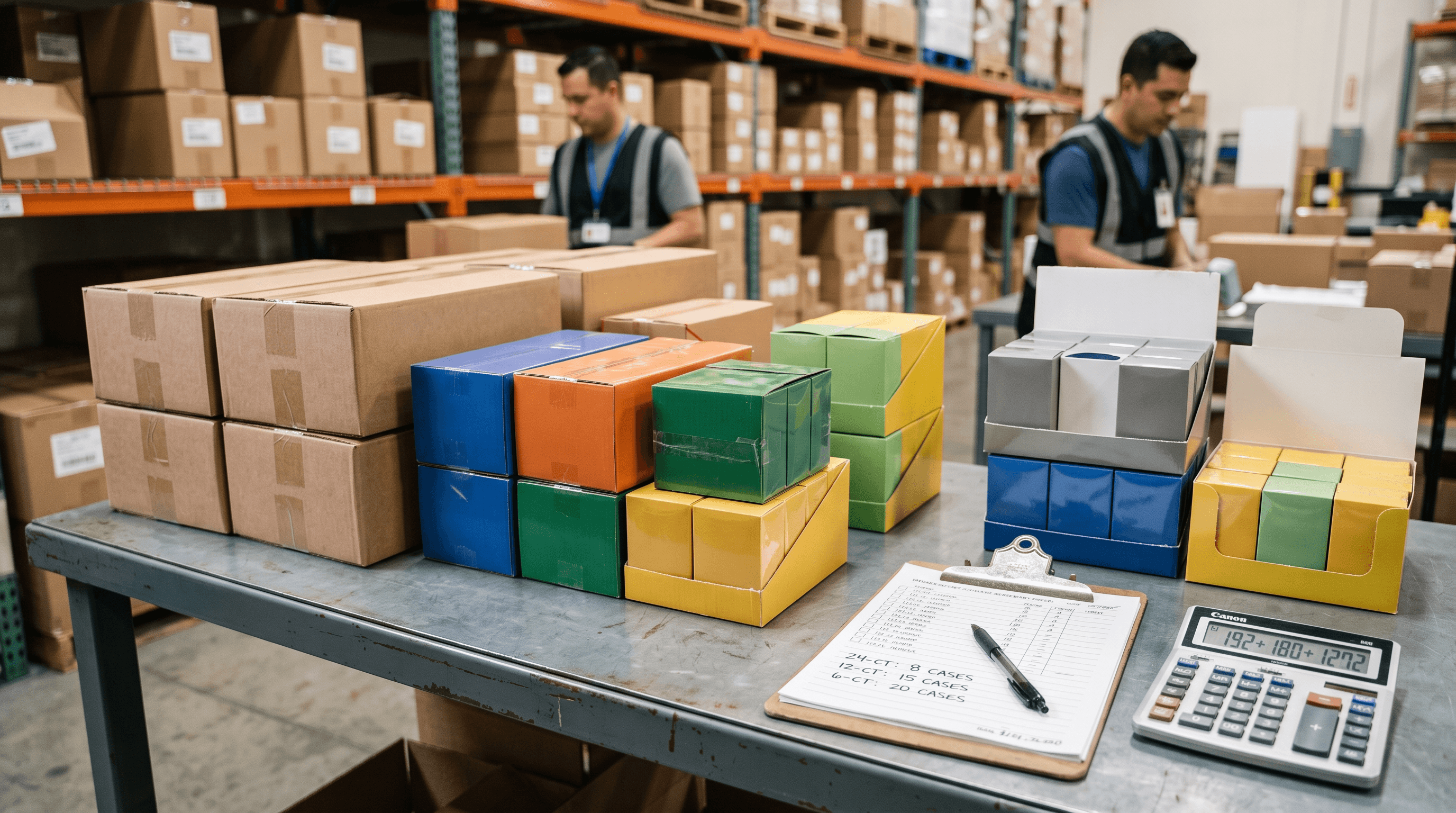 Blind Box Case Quantities Used For Shelf Life And Order Planning