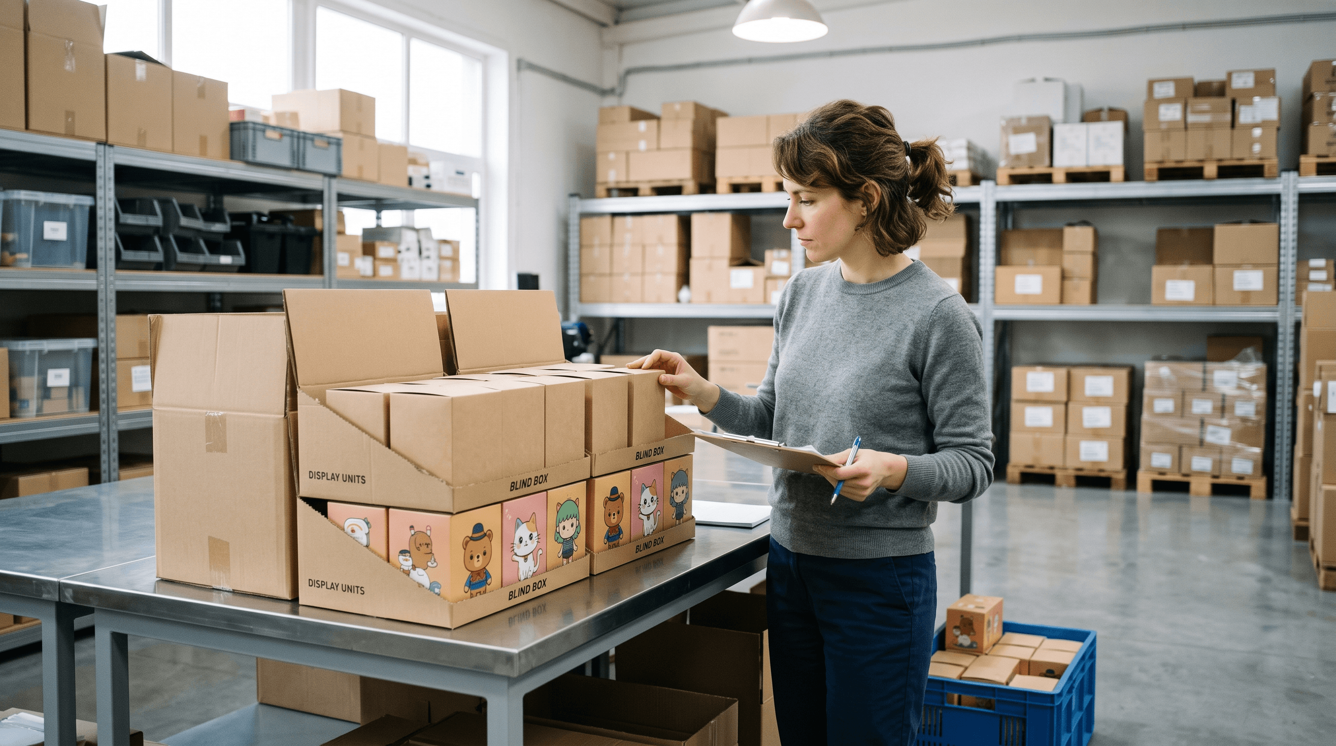Packaging Inspection For Character And Seasonal Blind Boxes