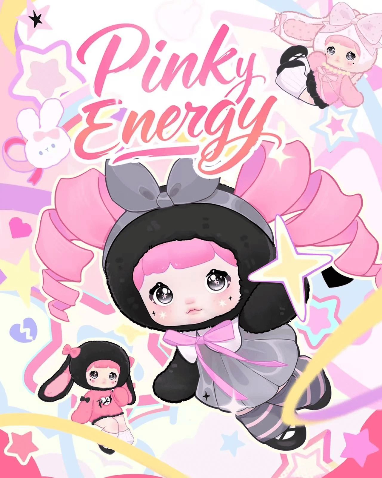 Nommi Pinky Energy Series Plush Blind Box
