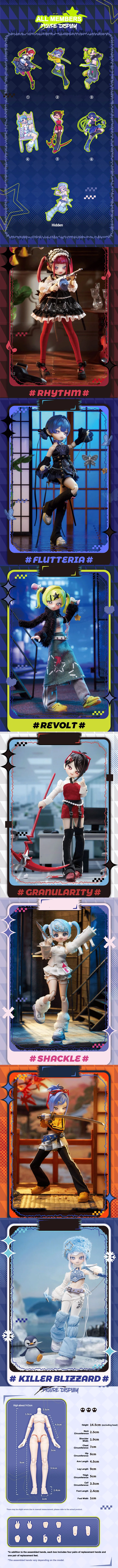 Eve Lynna Dual-Faced Killer Series Mjd Blind Box