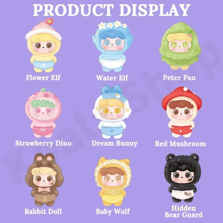 Q.kid Fairy Tale Series Plush Blind Box