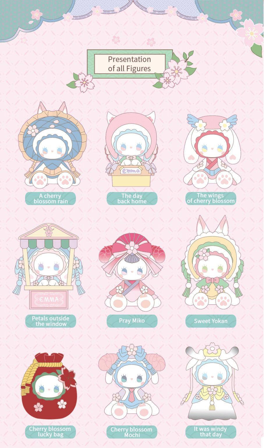 Emma Secret Forest Late Cherry Blossom Party Series Blind Box