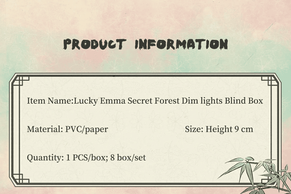 Emma Secret Forest Dim Lights Series Blind Box