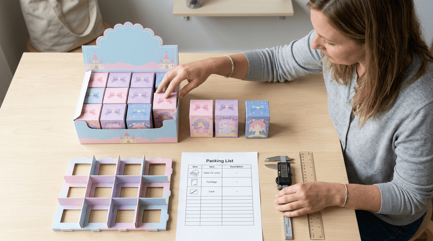 Checking Disney Princess Blind Box Case Configuration