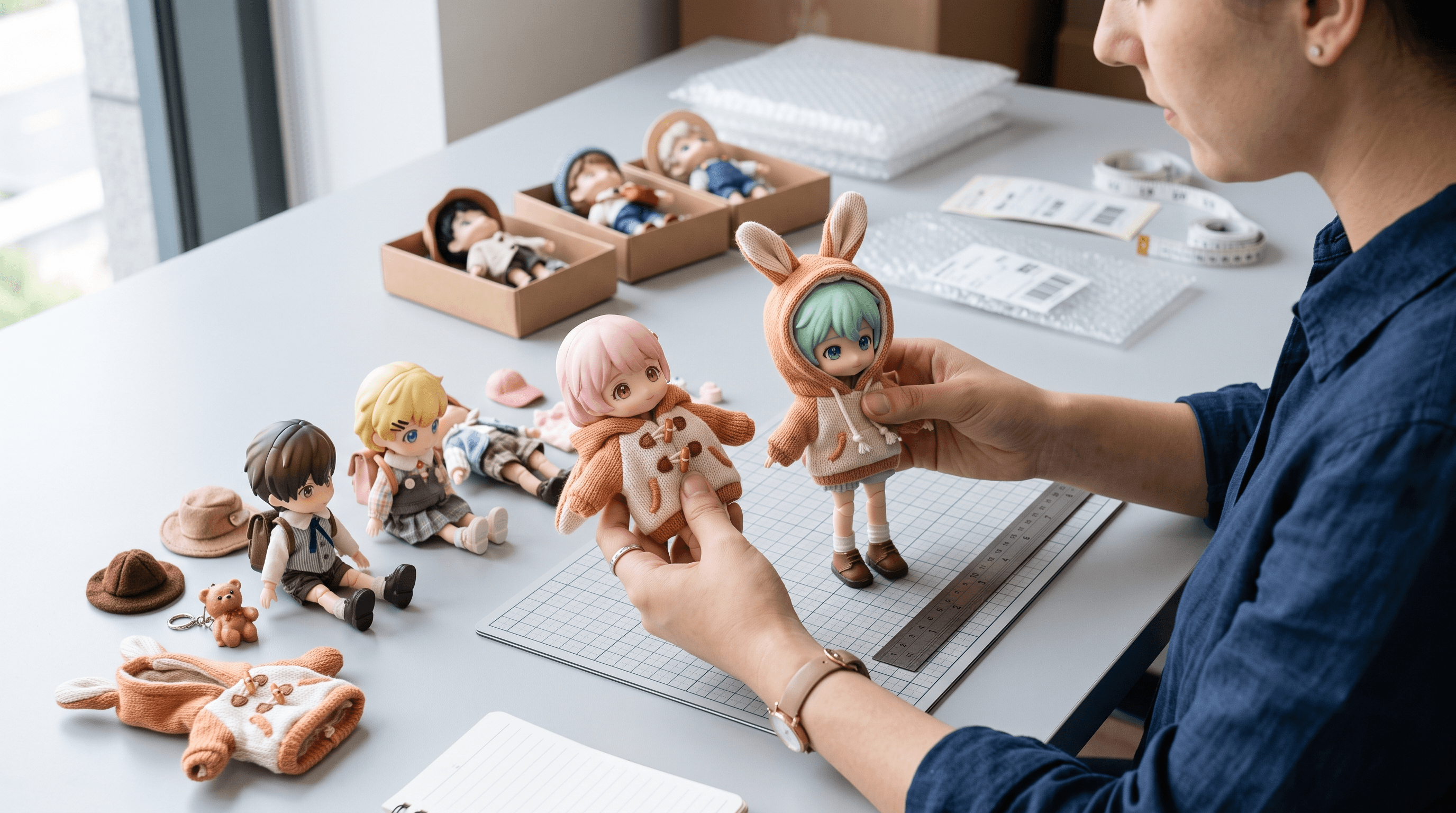 Comparing Fabric Outfit Blind Box Doll Specifications