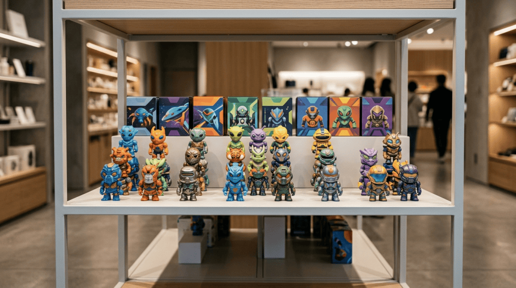 Honkai Star Rail Stacking Toys Retail Product Display