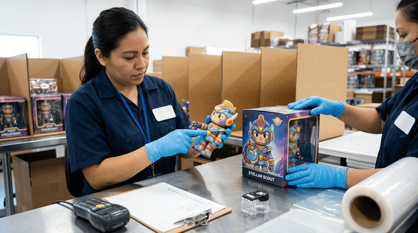 Quality And Packaging Inspection For Honkai Star Rail Stacking Toys