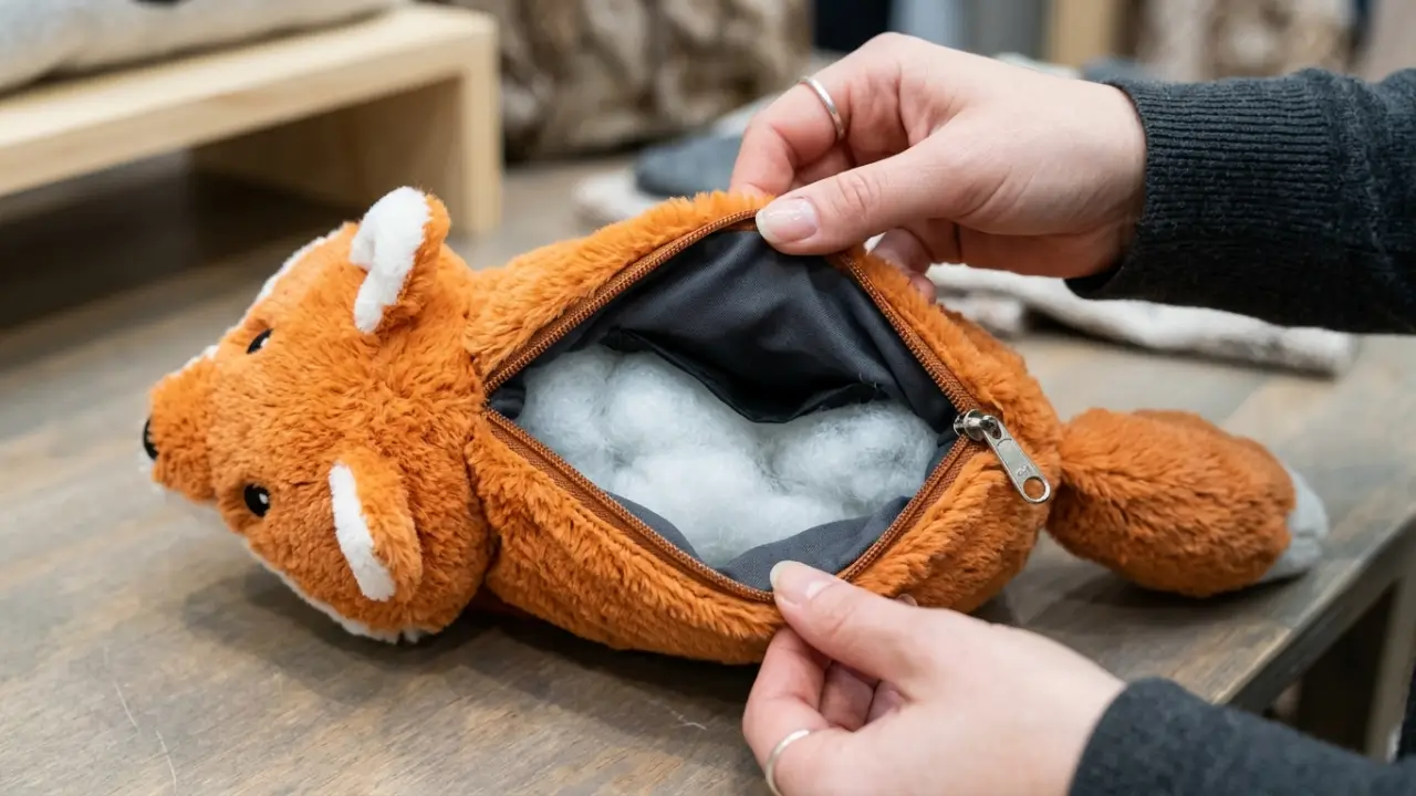 Migo Animal Party Zipper Bag Plush Quality Inspection