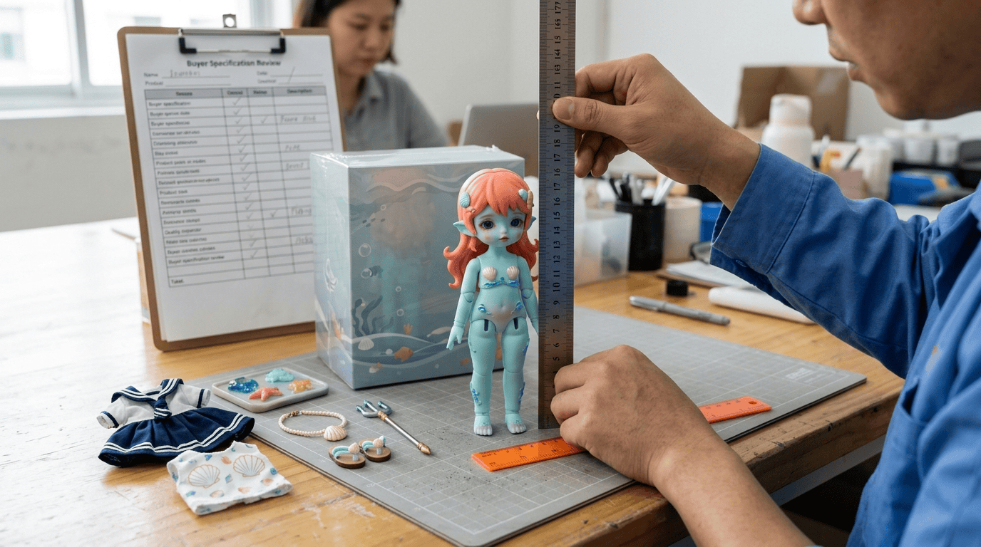 Checking Minty Ocean Gem Bjd Dimensions And Accessories