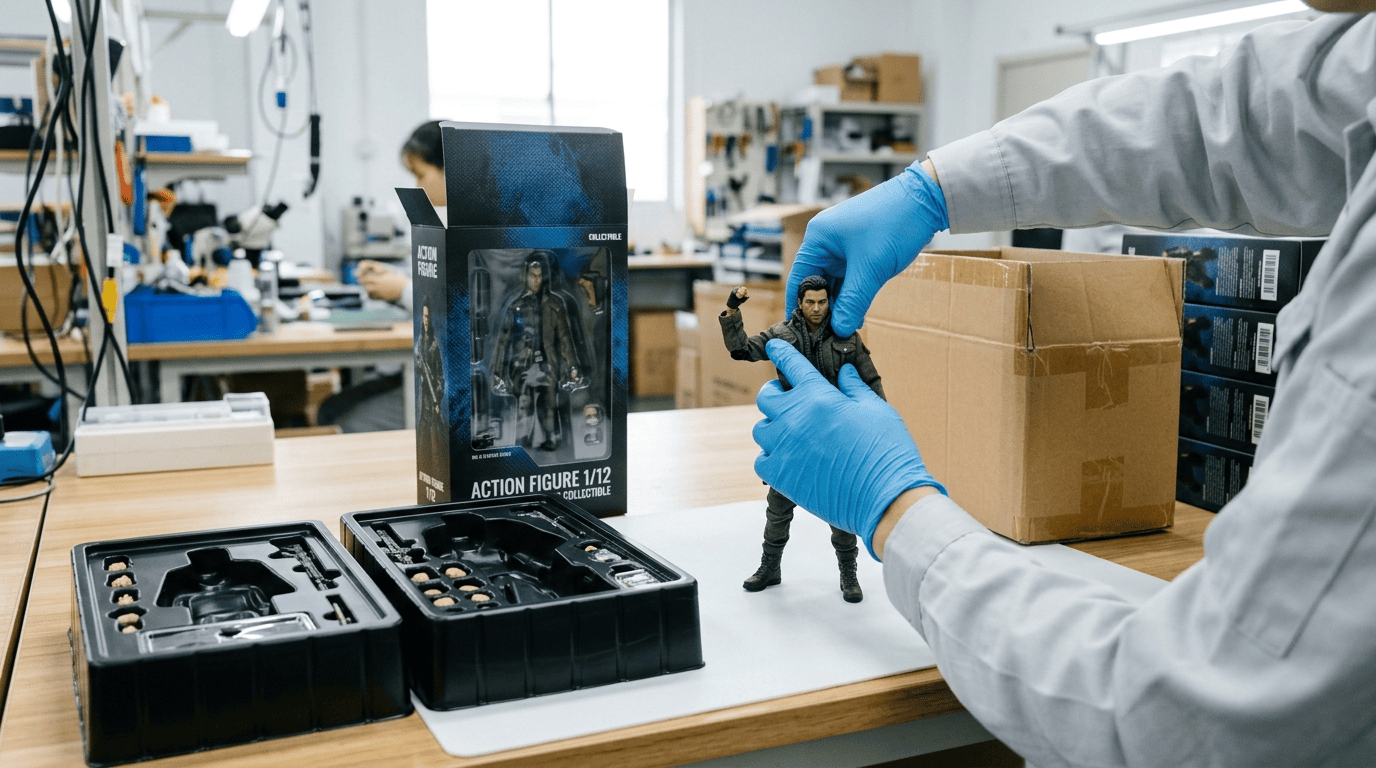 Quality And Packaging Inspection For A 1/12 Bjd Blind Box