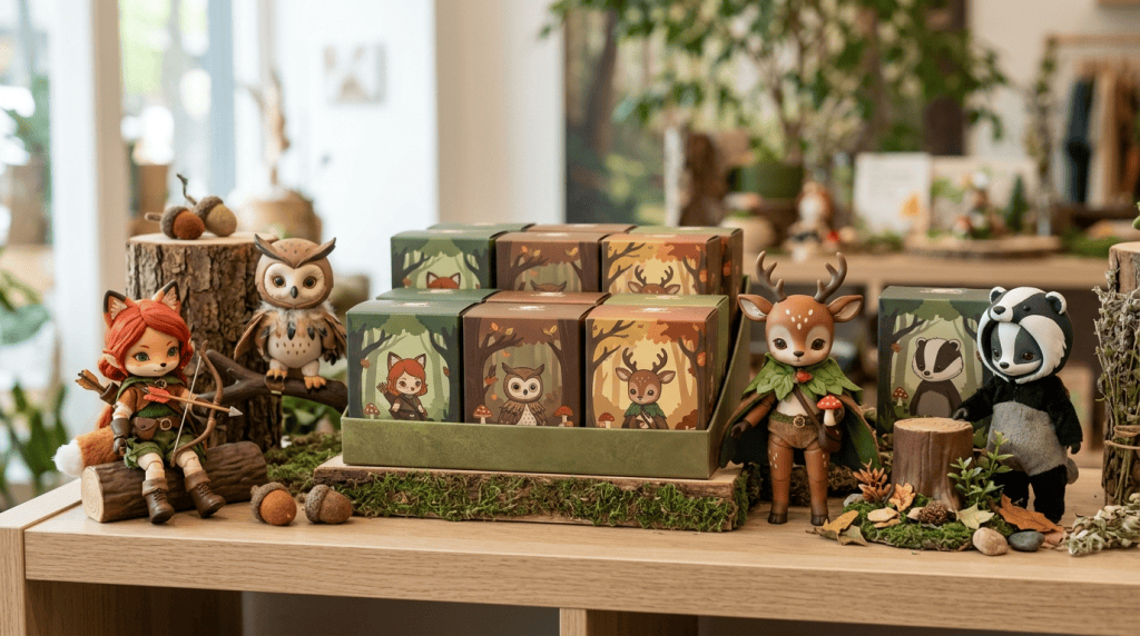Nommi Forest Kingdom Bjd Blind Box Retail Buying Display