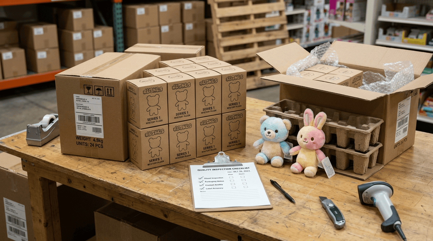 Plush Doll Blind Box Shipping And Quality Inspection