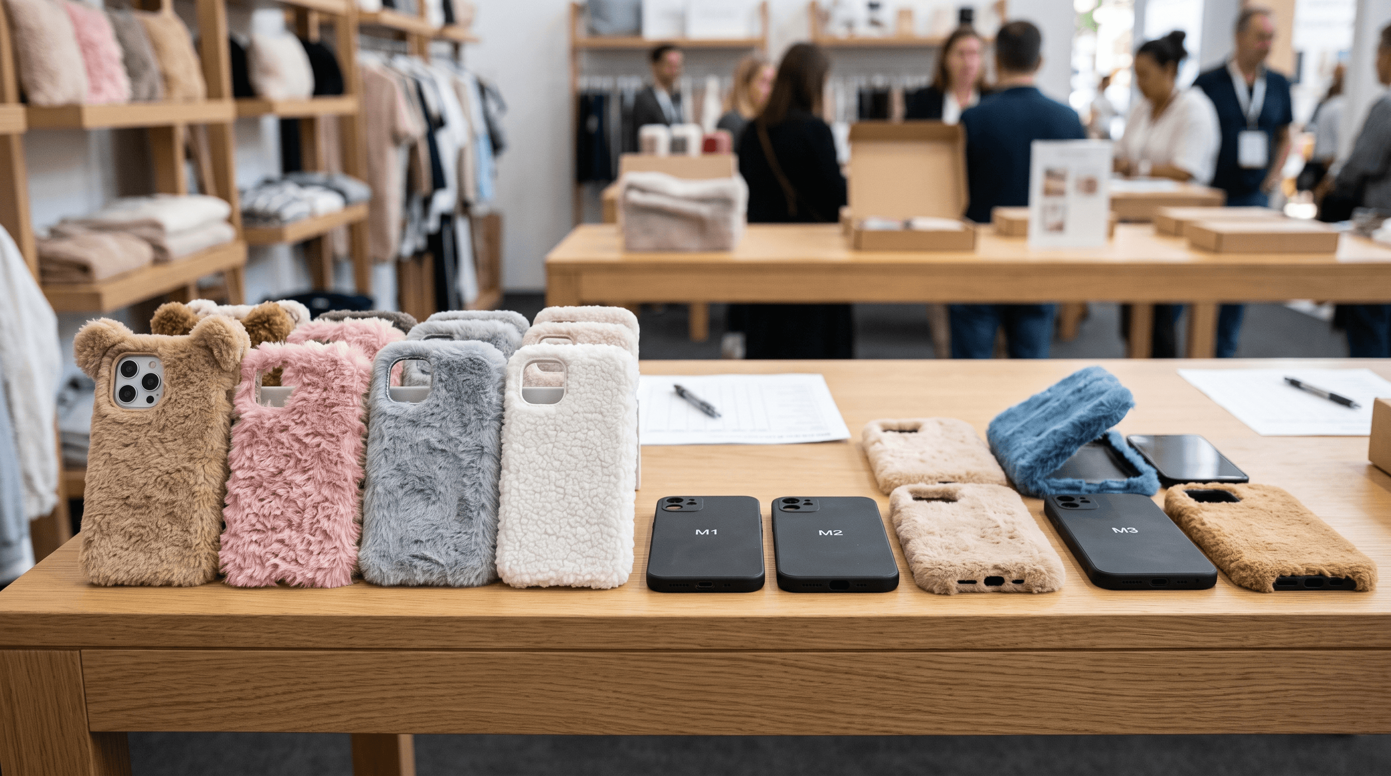 Plush Phone Cases Arranged For Compatibility And Sku Evaluation