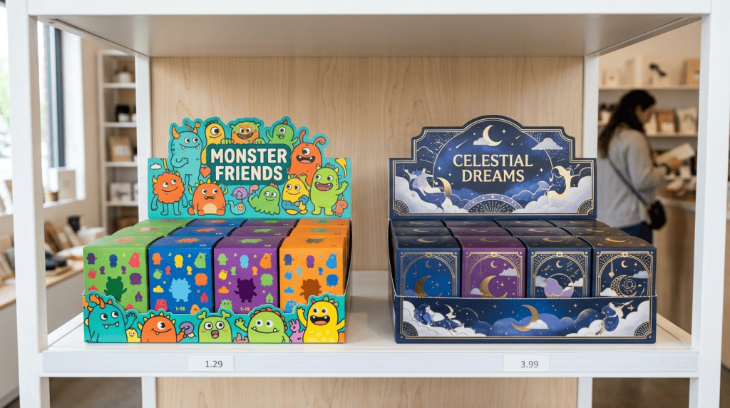 Eeveelutions And Starry Dream Blind Box Retail Stock Comparison