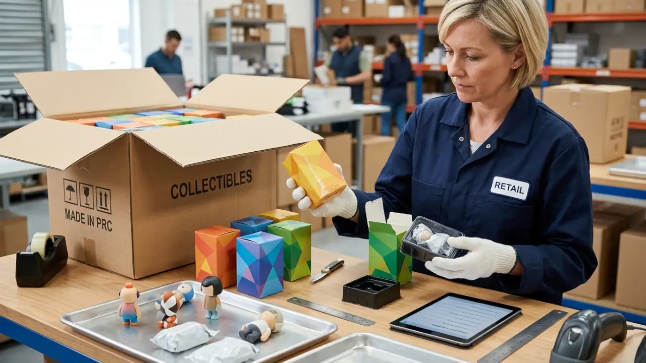 Packaging And Quality Inspection For Game Collectible Blind Boxes