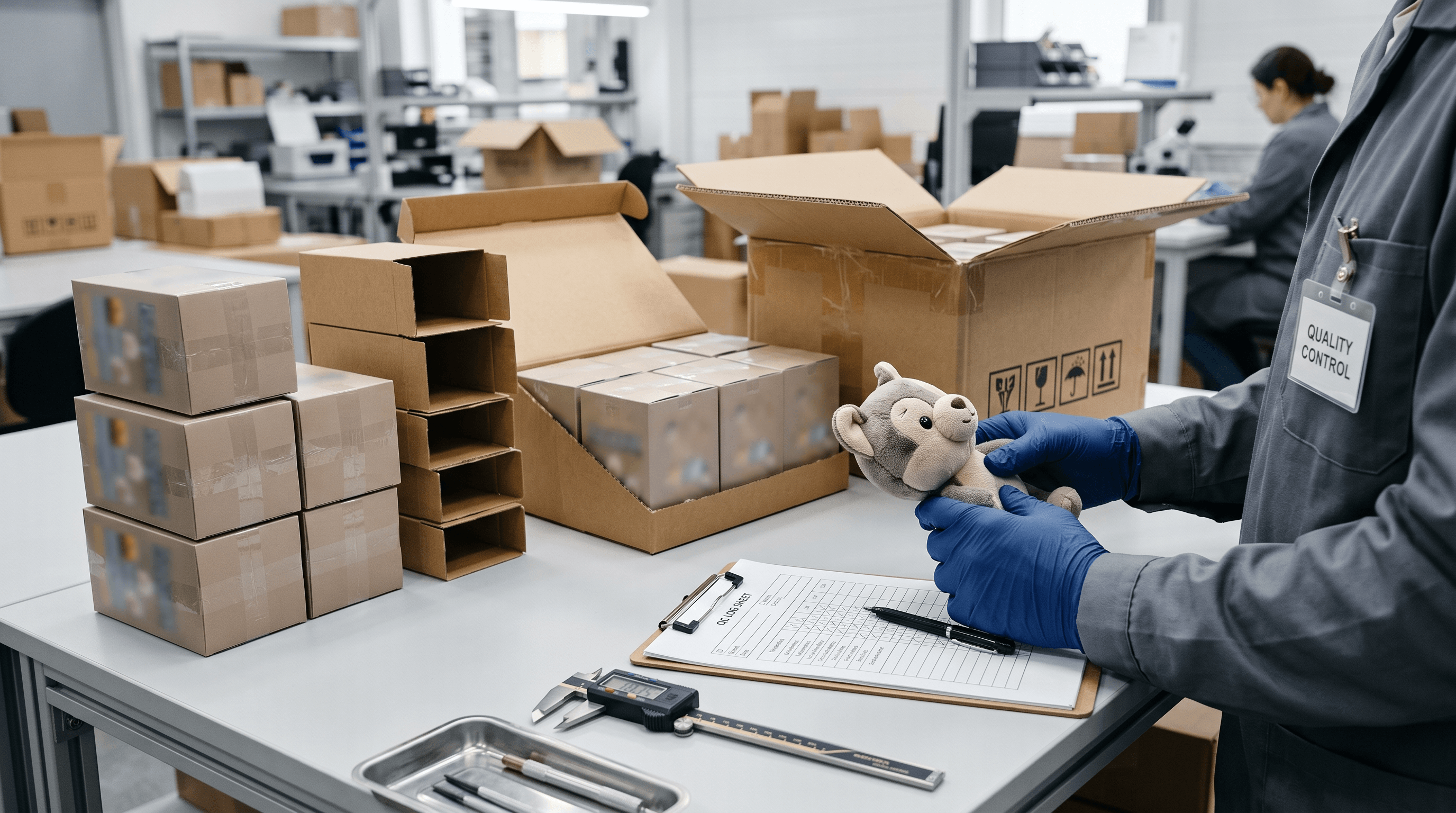 Packaging And Quality Inspection For Sjd Plush Blind Boxes Wholesale