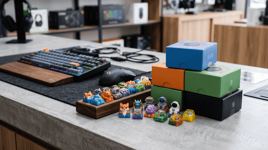 Blind Box Wholesale Mechanical Keycaps For Keyboard And Gaming Shops