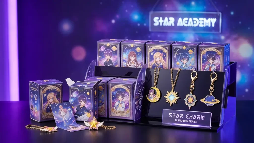Alien Stage Blind Box Anime Accessory Retail Display