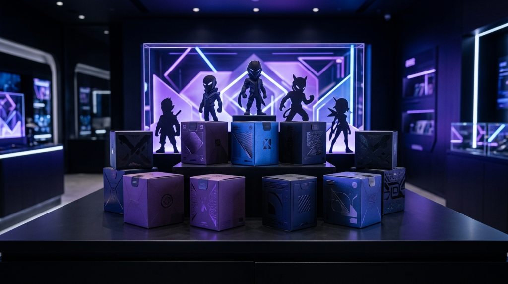 Alien Stage Blind Box Retail Buying Display