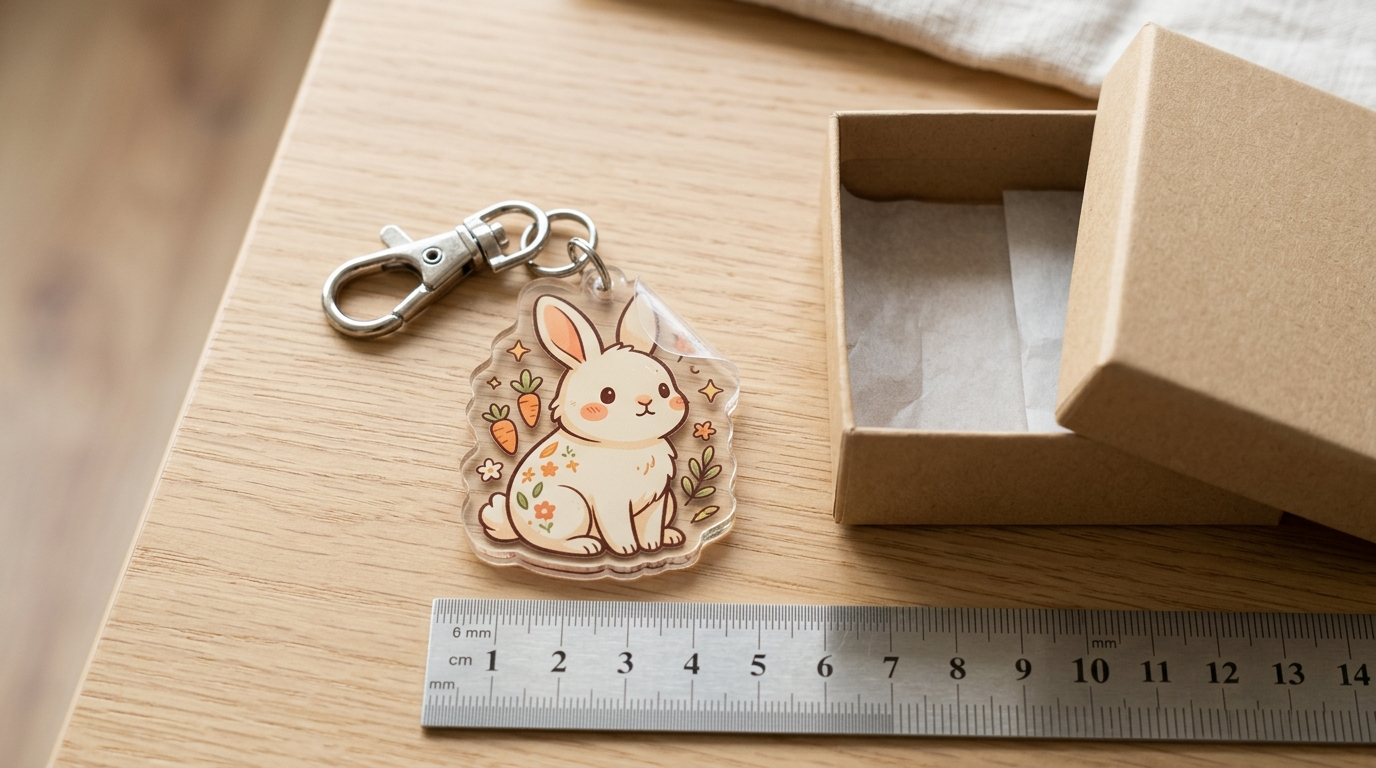 Inspecting Alien Stage Keychain Blind Box Acrylic And Hardware Details