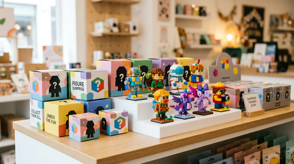 Building Block Blind Boxes Arranged For Wholesale Retail Sourcing