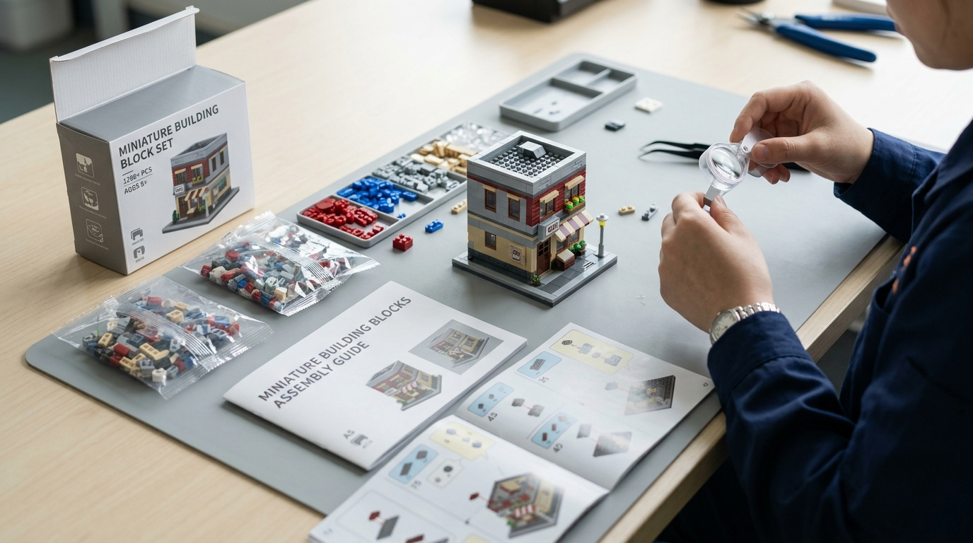 Quality Inspection Of Building Block Blind Boxes And Small Parts