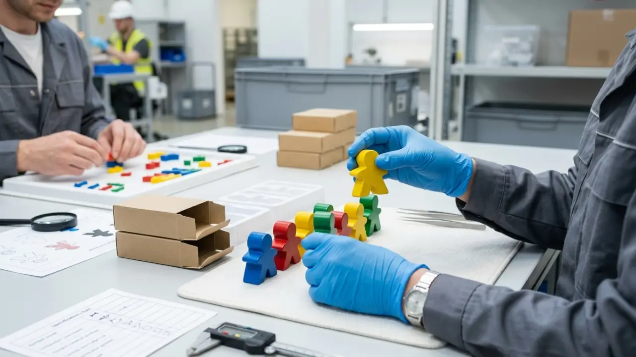 Quality And Packaging Inspection For Character Stacking Toys
