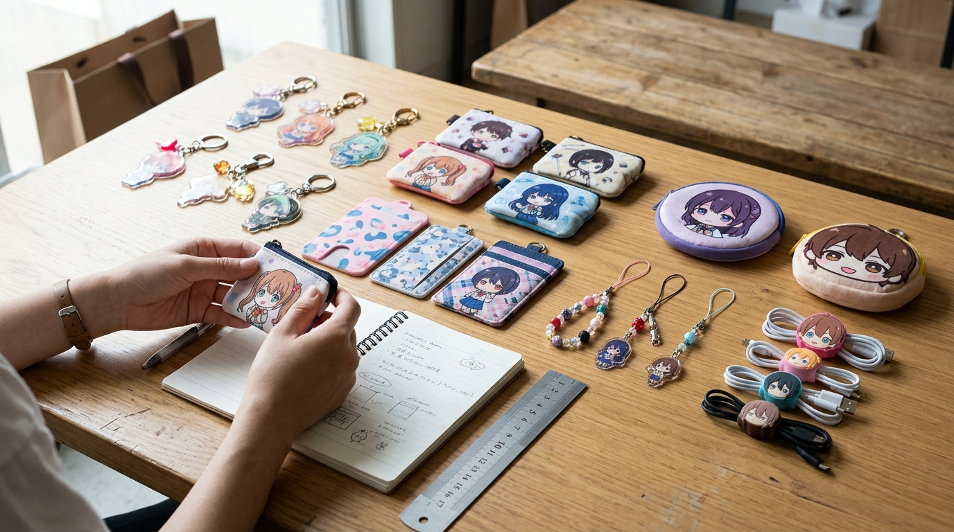 Comparing Functional Anime Blind Boxes By Accessory Format And Dimensions
