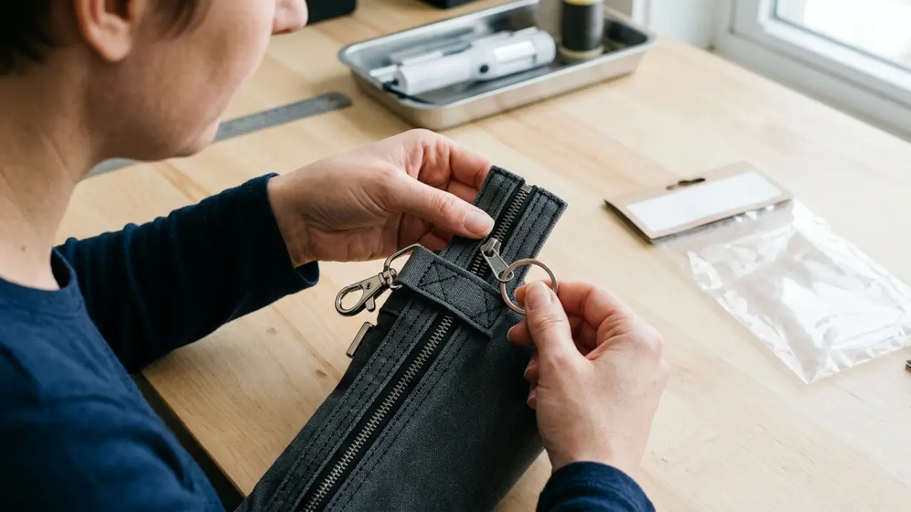 Quality Checks For Collectible Zipper Bags And Keychains