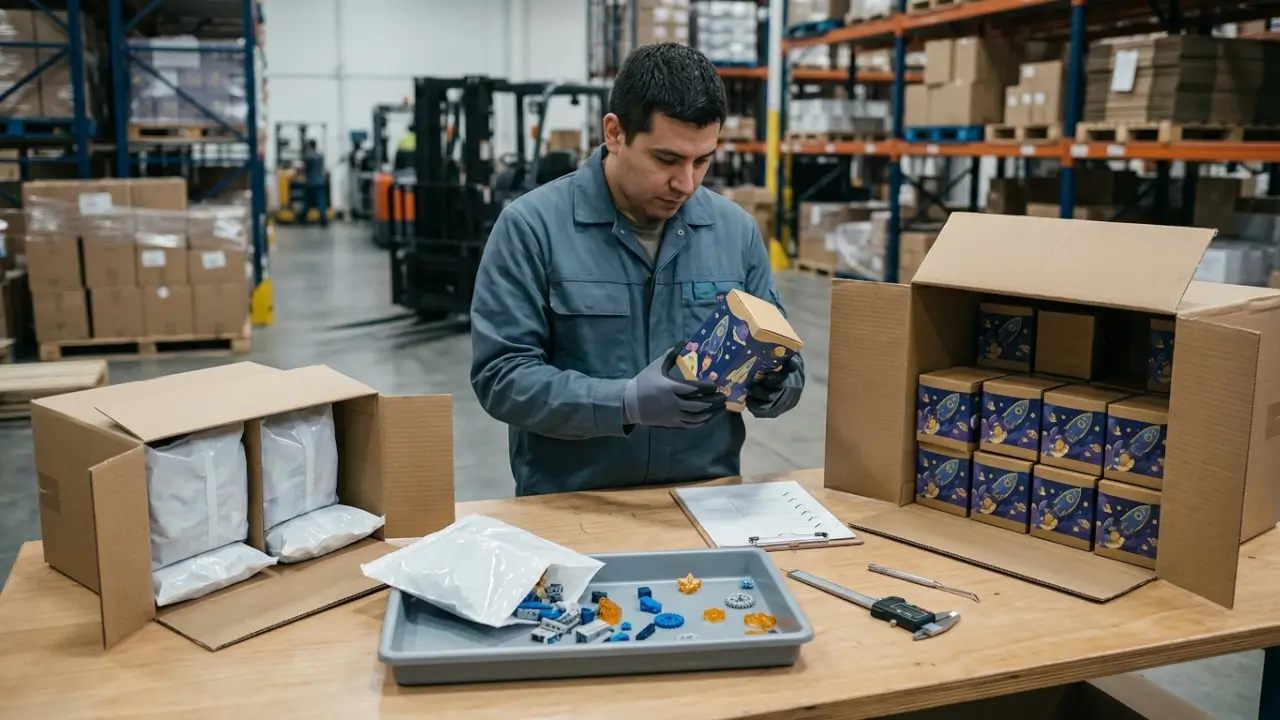 Celestial Wonders Building Toy Blind Box Packaging Inspection