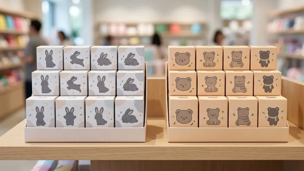 Lovely Emma Blind Box Bunny Alliance And Bear Alliance Retail Comparison
