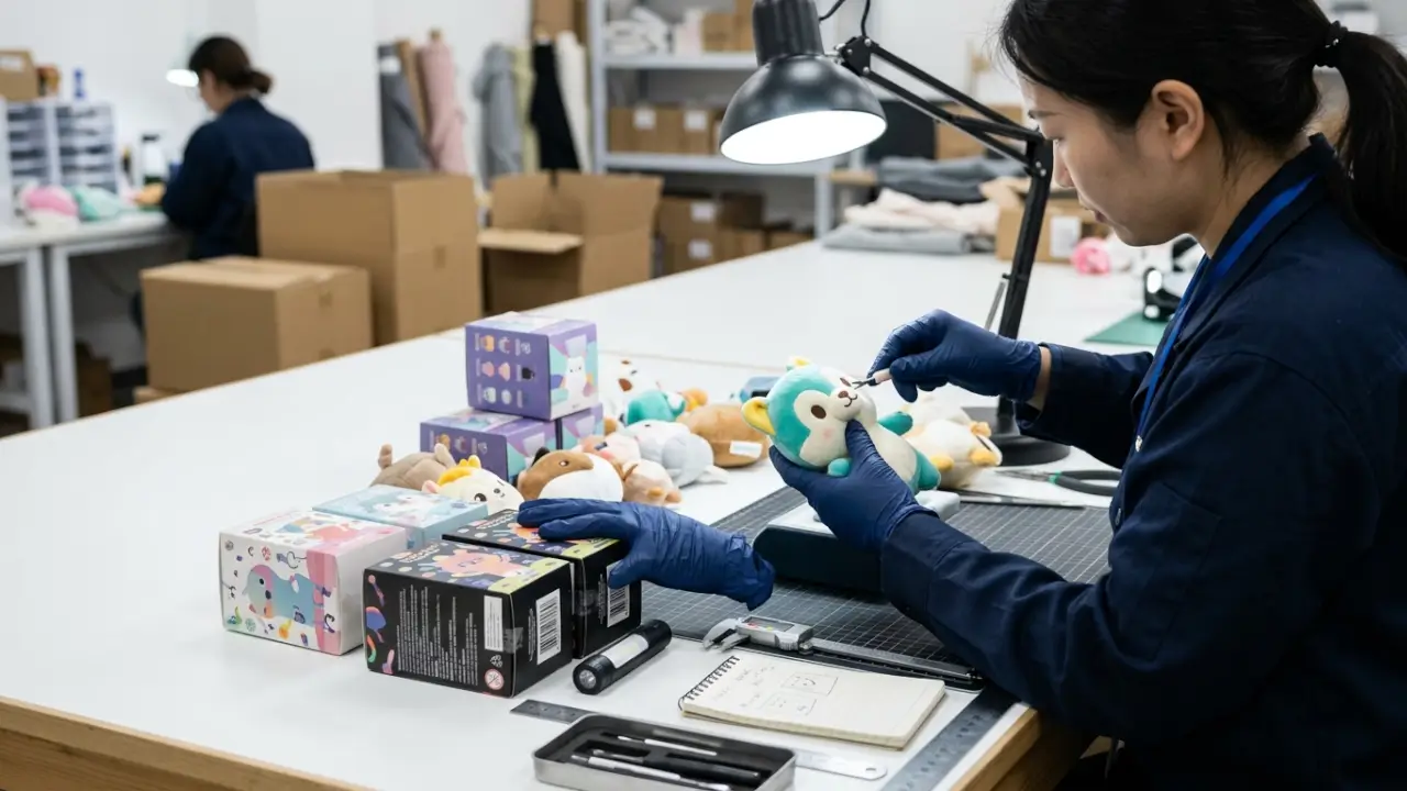 Quality And Packaging Checks For Nommi Baby And Nommi Sitting Zoo Plush