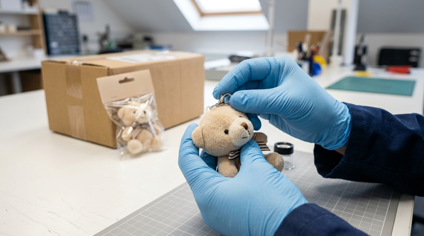 Quality Inspection Of Nunu Plush Pendants And Attachment Hardware
