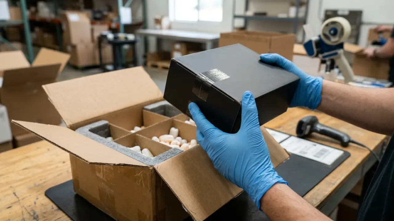 Retail Packaging Inspection For An Alien Stage Aahs Or Rabbit Merchandise Order