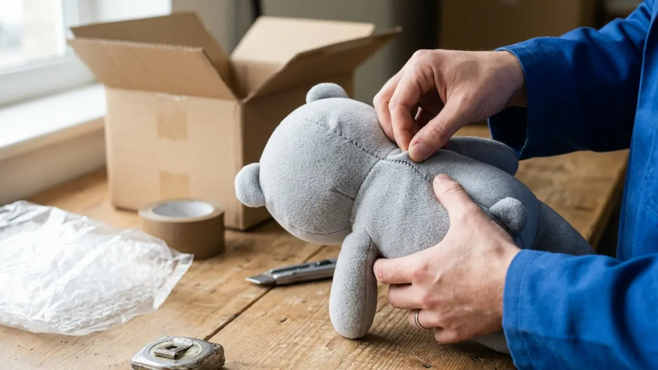 Sample Stitching And Packaging Checks For Alien Stage Plush Sourcing