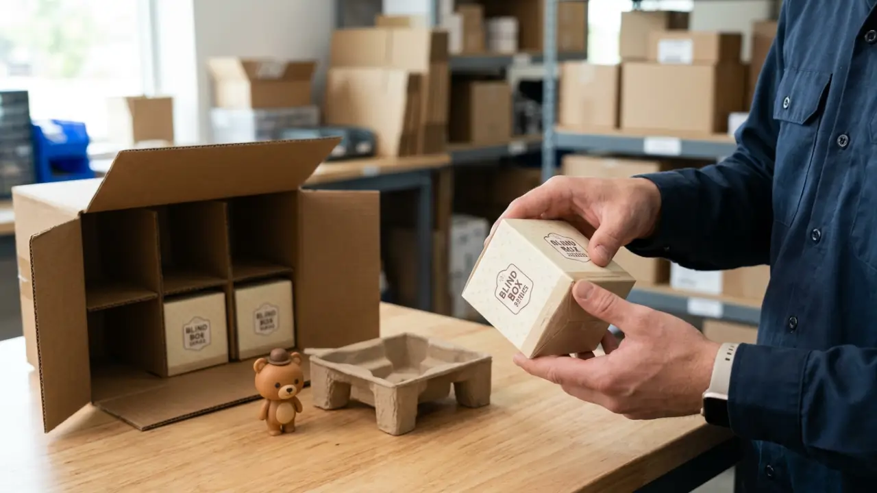 Retail Packaging And Carton Protection Checks For A Blind Box Products Order
